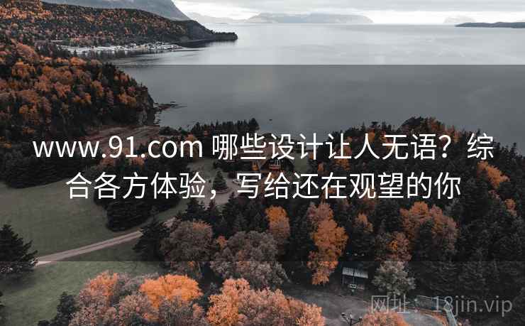 www.91.com 哪些设计让人无语？综合各方体验，写给还在观望的你